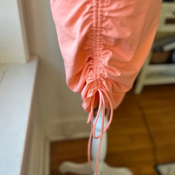 Venus Ruched Peach Dress - Picture 10 of 10